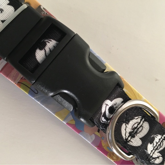 NEW (S) Mickey Mouse Pet Dog Collar Theme Black White for Small Dogs - Picture 3 of 5